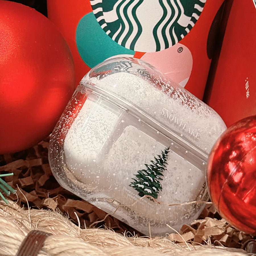 Frosted Tree Protective Transparent AirPods Case - Image 5