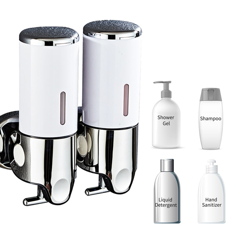 Wall Mounted Bathroom Shampoo Soap Dispenser - Image 8