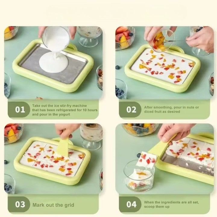 Instant Frozen Ice Cream Dessert Maker Tray - Image 2