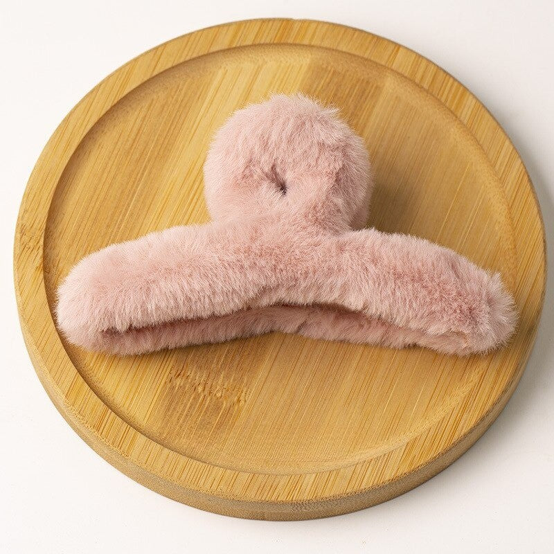 Shark Clip Fluffy Hair Claw - Image 8