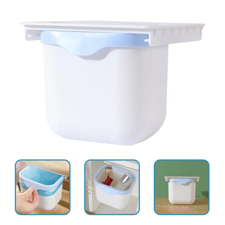 Retractable Under Table Hidden Trash Bin - Image 5