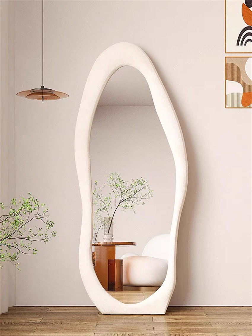 Wavy-Curvy-Asymmetrical Irregular Large Mirror - Image 5