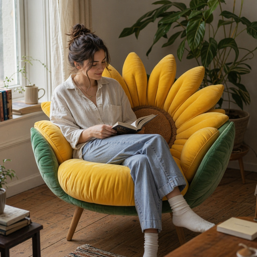 Sunflower Comfort European Sofa Chair