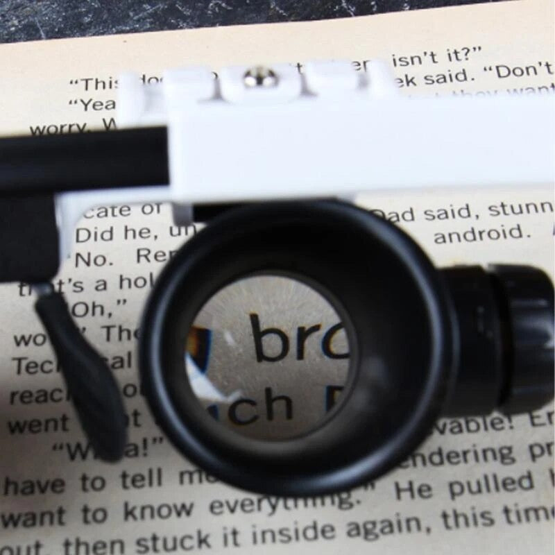 Double Magnifier Led Eye Microscope - Image 1