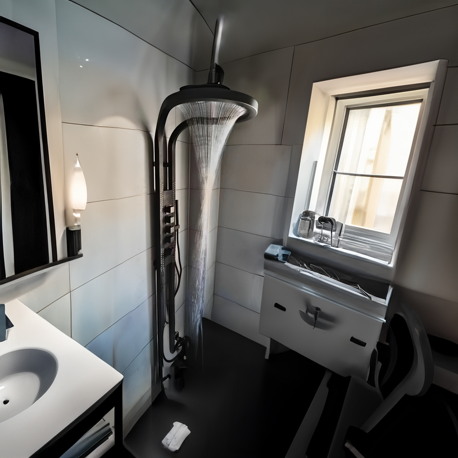 Nordic Rain Modern Waterfall Shower Set - Image 2