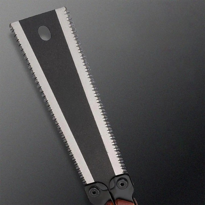 Pro Master Double Edge Foldable Carpentry Hand Saw - Image 3