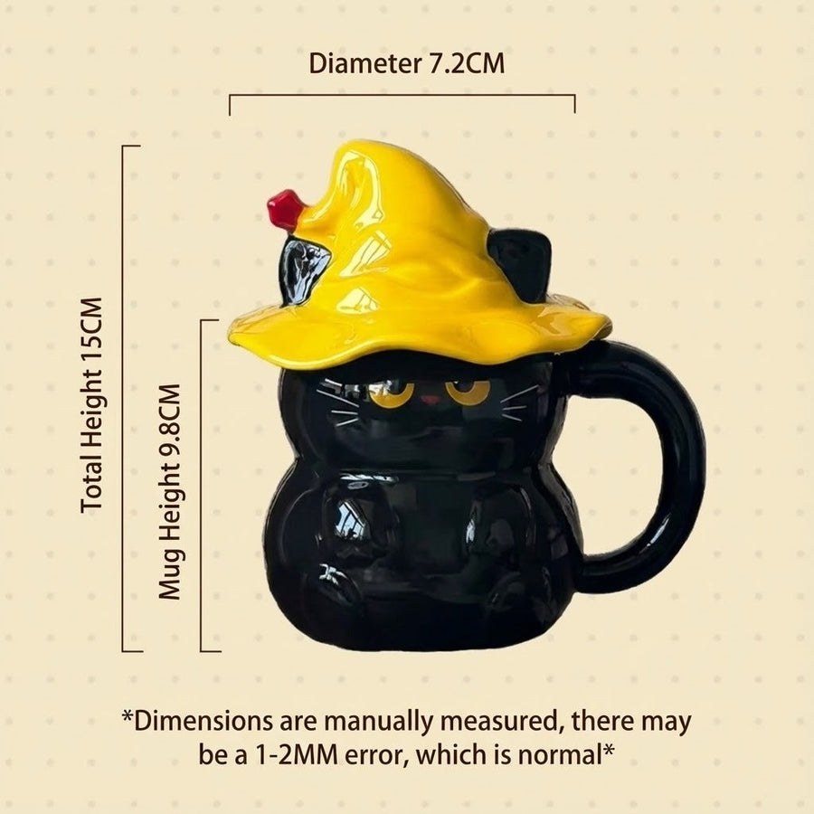 Midnight Witch Cat Mug - Image 2