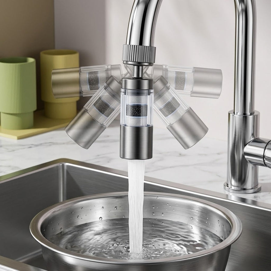 Multi-Angle Swivel Faucet Filter Adapter - Image 8