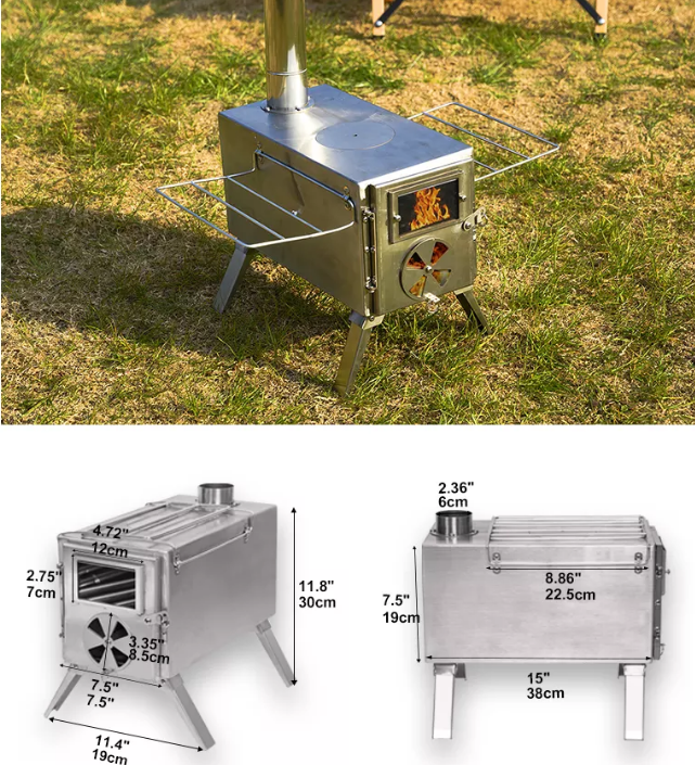 Camper Dream Portable Outdoor Stove - Image 5