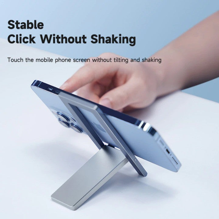 Simple Metalic Foldable Phone Holder - Image 1