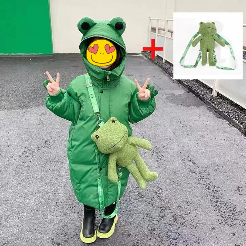 Jumpy Frog Kids Winter Jacket - Image 3
