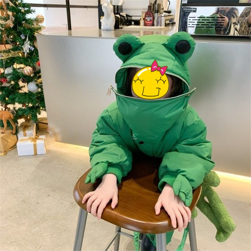 Jumpy Frog Kids Winter Jacket - Image 1