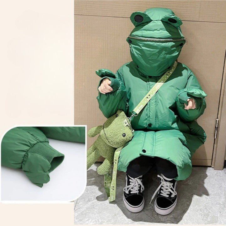 Jumpy Frog Kids Winter Jacket - Image 2