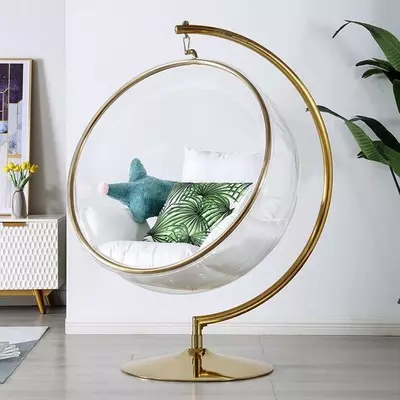 Egg Pod Swing Bubble Chair - Image 10