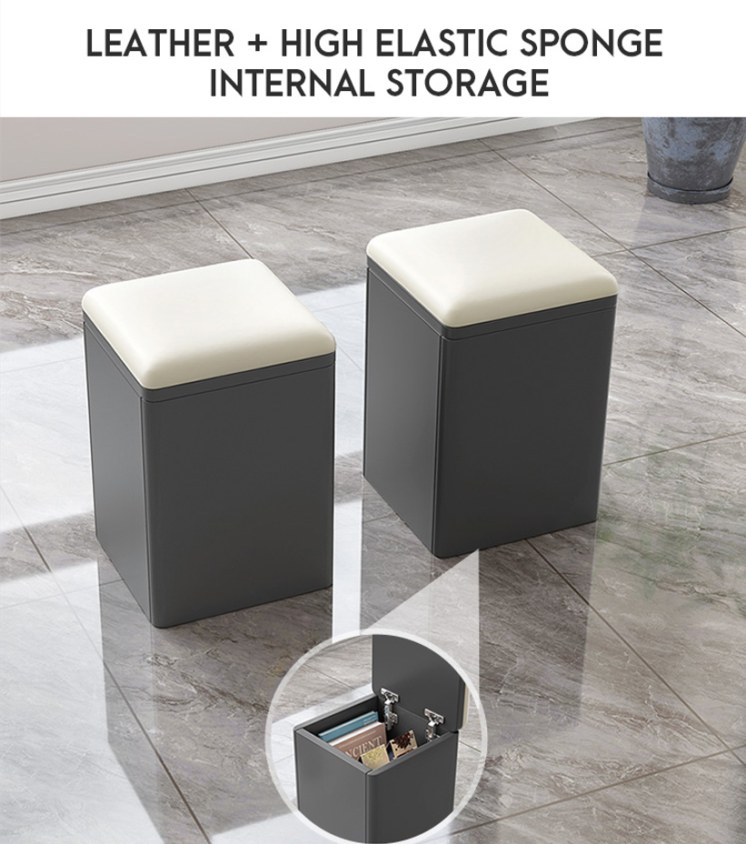 Smart Storage Modern Double-Sided Coffee Table - Image 12