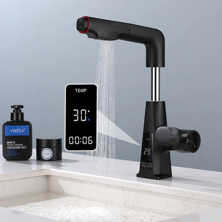 Flow Pro Rotatable Temperature Display Smart Faucet - Image 5