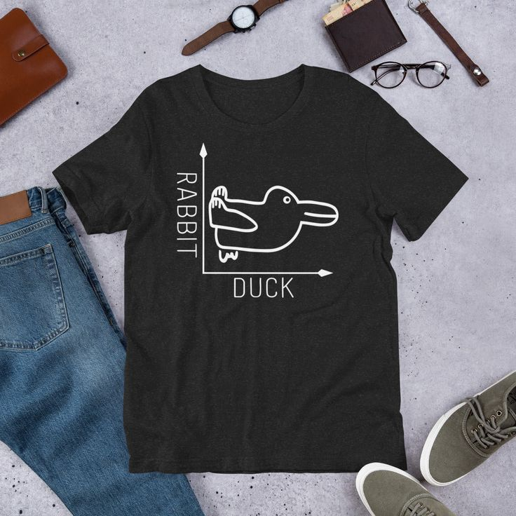Duck Rabbit Fun Scale Math T-Shirt - Image 0