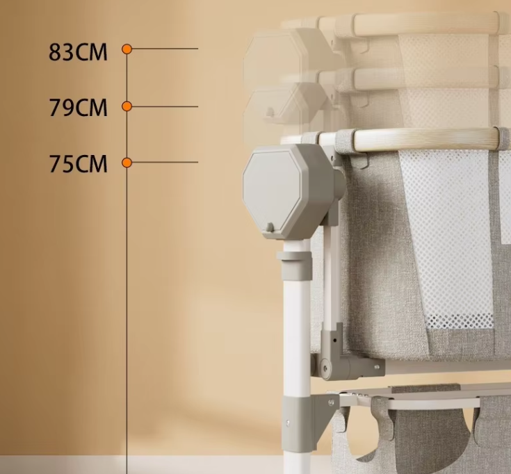 Smart Bedside Remote Control Multifunctional Baby Crib - Image 6