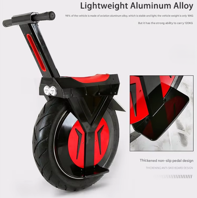 Urban Mobility Self-Balancing One-Wheel Electric Motorcycle - Image 2