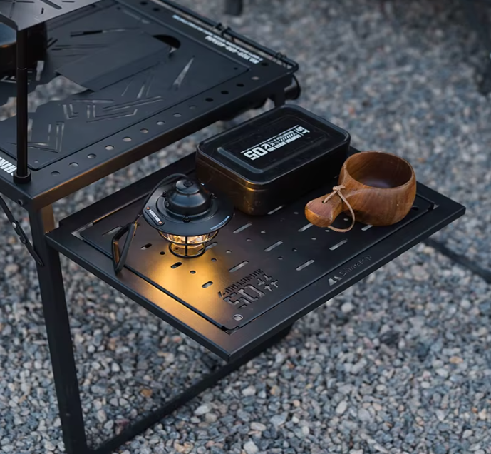 Carbon Steel Folding Multifunctional Easy Camping Table - Image 2