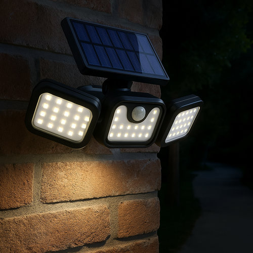 Power Save Motion Activated Outdoor Solar Lamp - Image 0