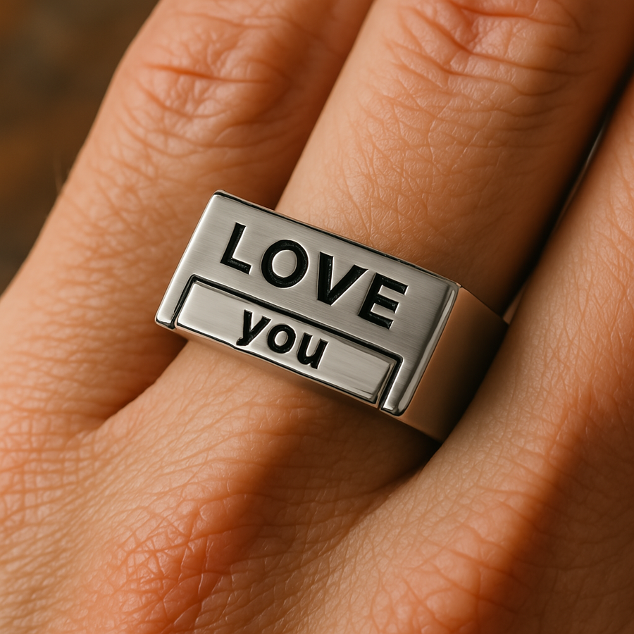 F*ck You Everything Rotating Mood Control Ring - Image 1