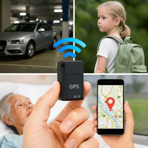 Mini Portable Magnetic GPS Tracker - Image 0