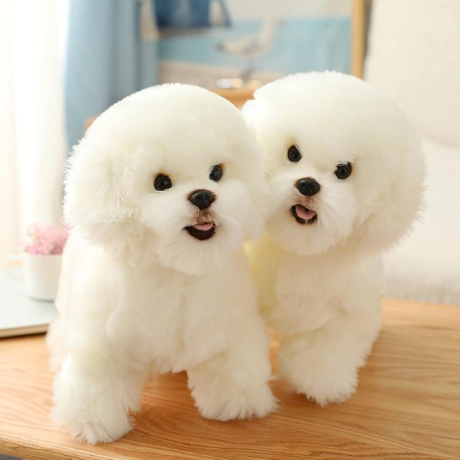 Fluffy Dog Hugging Plushie Pillow - Image 1
