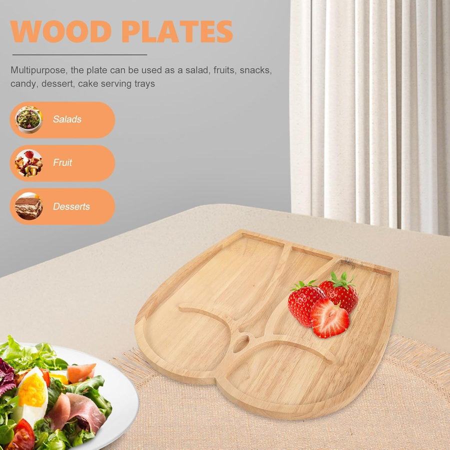 Unique Adult-Themed Party Butt Shaped Snack Tray - Image 3