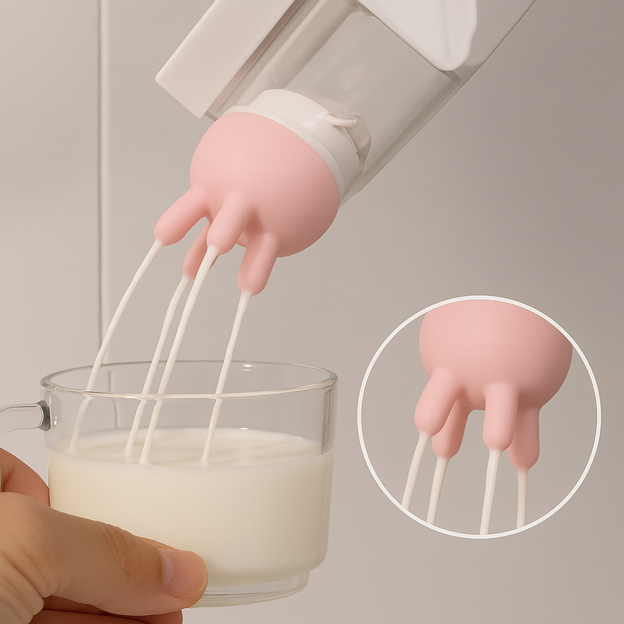 Spill Prevention Reusable Cow Milk Pourer Lids - Image 0