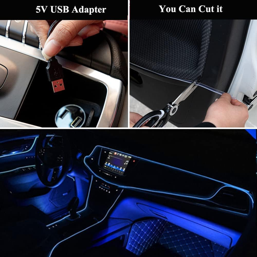 Car Interior Decorative LED Strip Atmosphere Light - Image 1