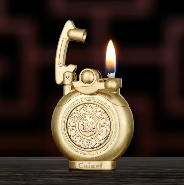 Mechanical Flip Top Kerosene Windproof Lighter - Image 9
