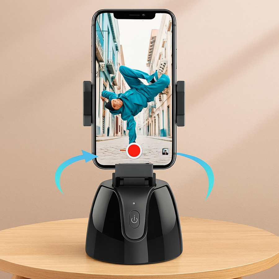 All-in-one AI 360° Smart Face Tracking Tripod - Image 0