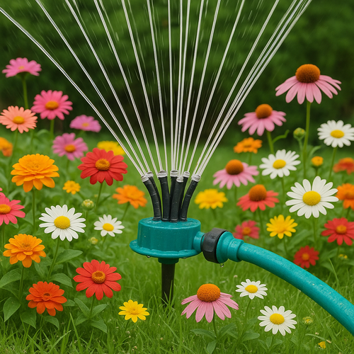 Smart Rotation 360 Garden Watering Sprinkler - Image 0