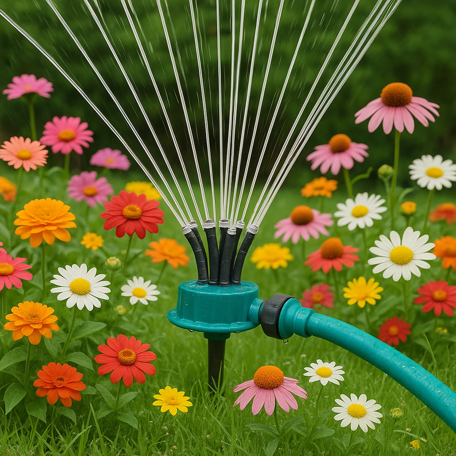 Smart Rotation 360 Garden Watering Sprinkler - Image 0