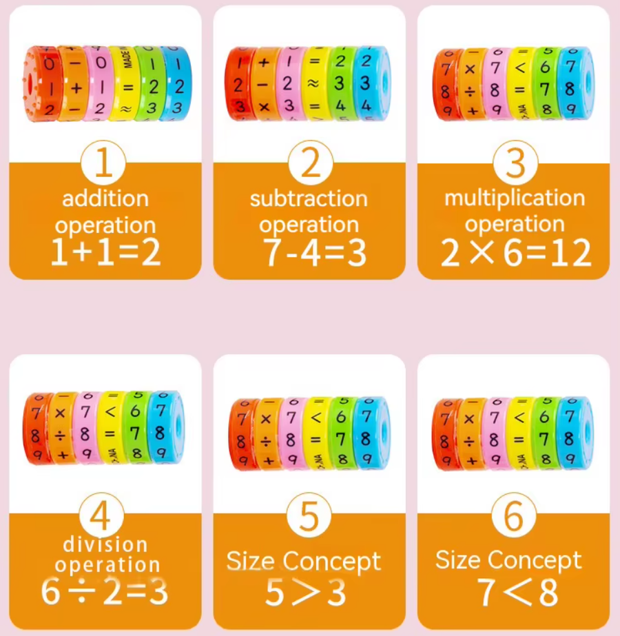 Genius Kid Magnetic Educational Math Puzzle Set - Image 6