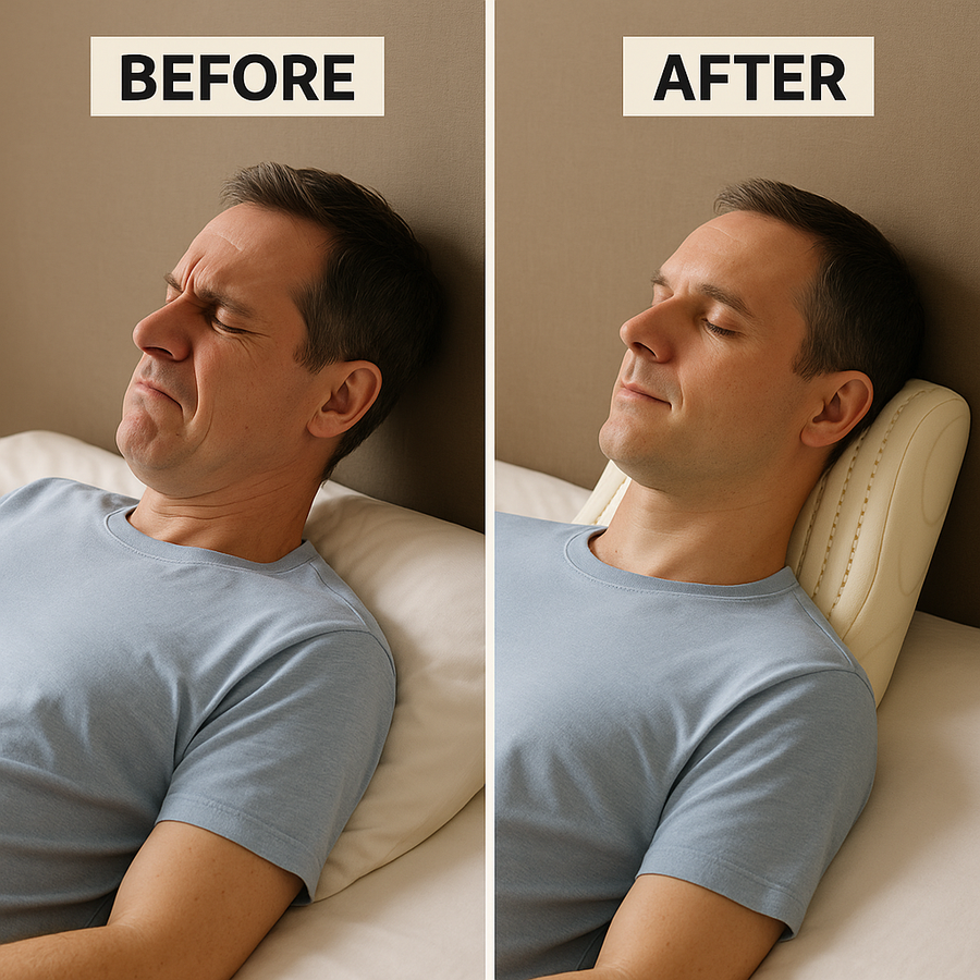 Therapeutic Cotton Cover Natural Latex Pillow - Image 4