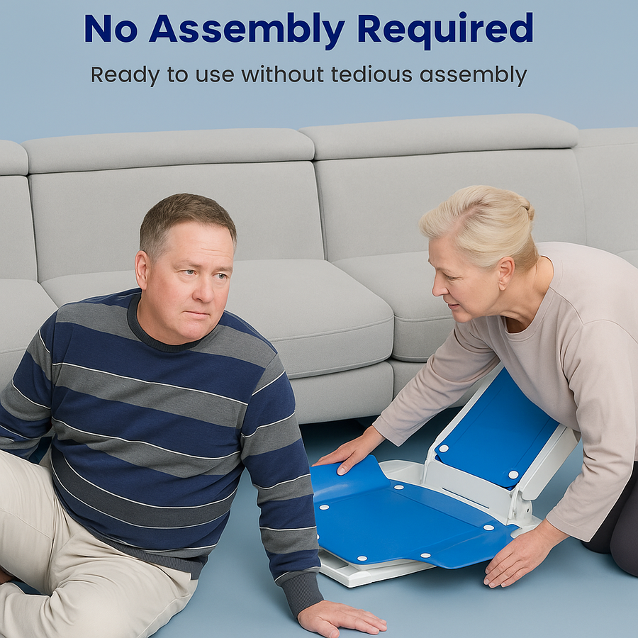 Medical Grade Foldable Electric Elderly Floor Lift Chair - Image 3