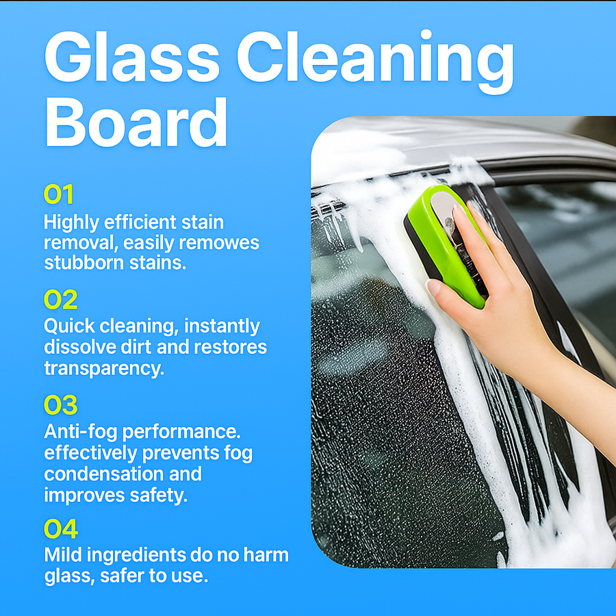 Car Windshield Hydrophobic Glass Oil Remover Coating Tool - Image 5