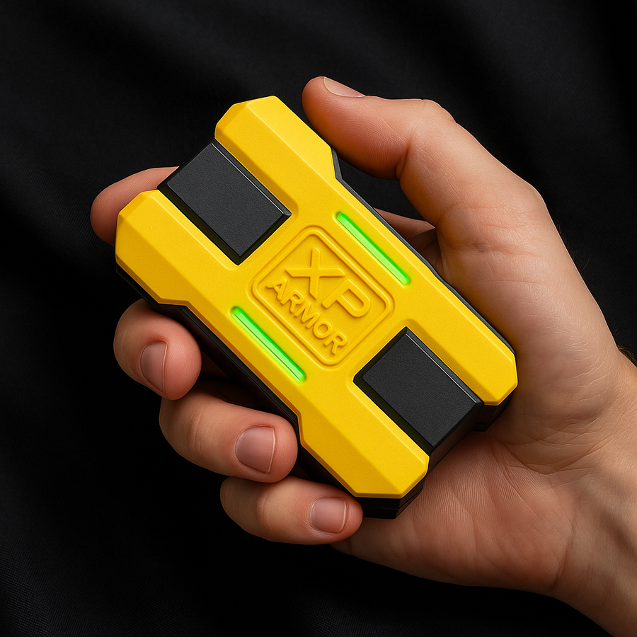 Luminous Magnetic Push Slider Metal Fidget - Image 0