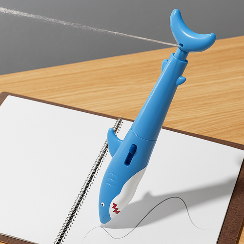 Shark Shape Water Spray Prank Pen - Image 0