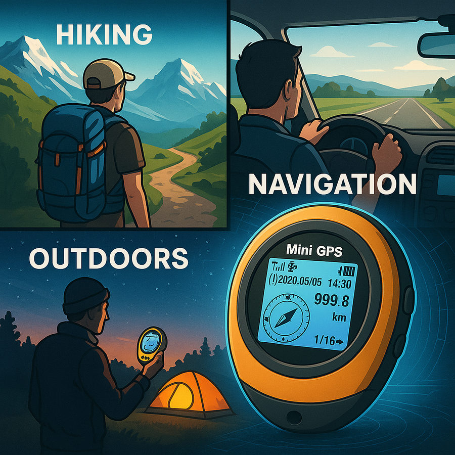 Compact Satellite GPS Navigator High-Precision Compass Tracker Device - Image 4