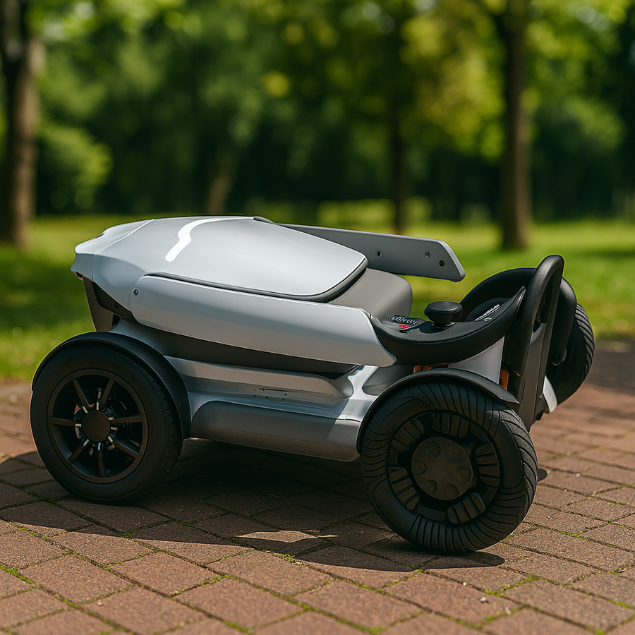 Modern Foldable Electric Mobile Scooter Wheelchair - Image 3