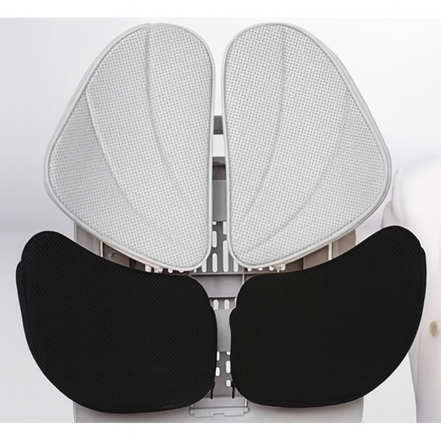 Adjustable Ergonomic Memory Foam Mesh Waist Relief Chair Cushion - Image 2
