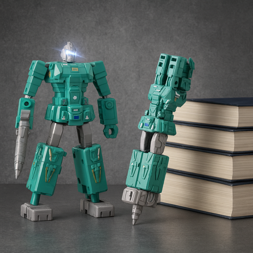 Futuristic Robot Transforming Pen - Image 0