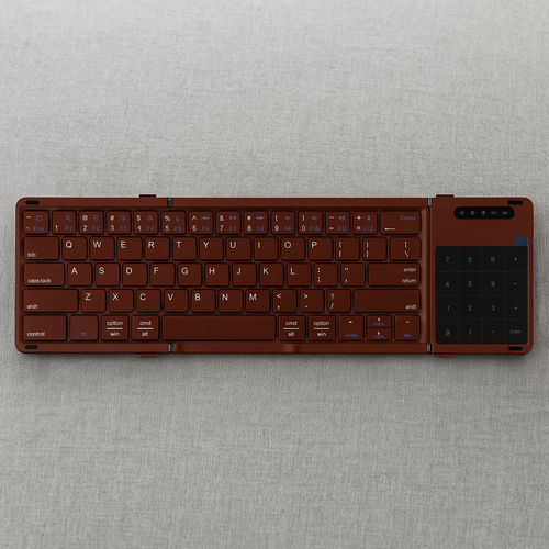 Wireless Portable Slim Smart Tri-Fold Bluetooth Keyboard - Image 0