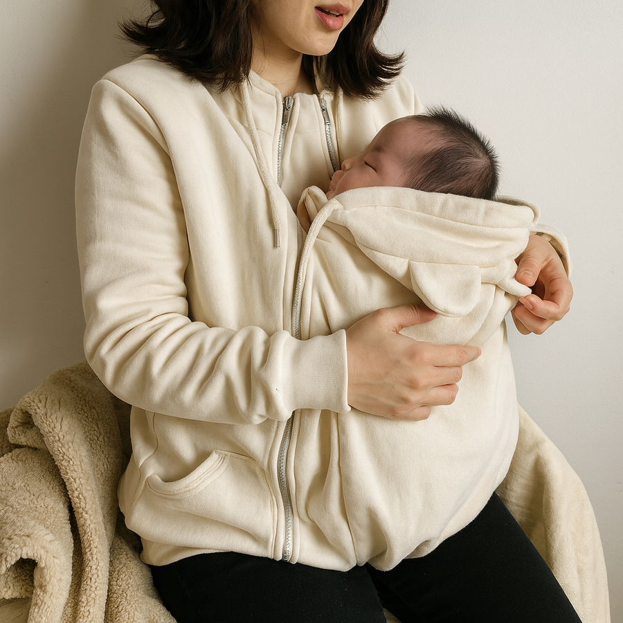 Kangaroo Nest Parent Kids Hoodie - Image 0