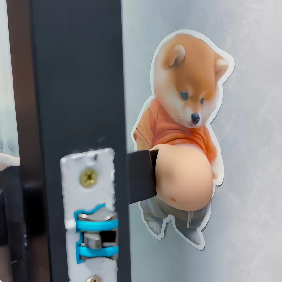 Chubby Shiba Silicone Sticker Protector - Image 1