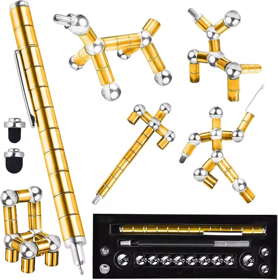 Creative Modular Antistress Magnetic Pen - Image 9