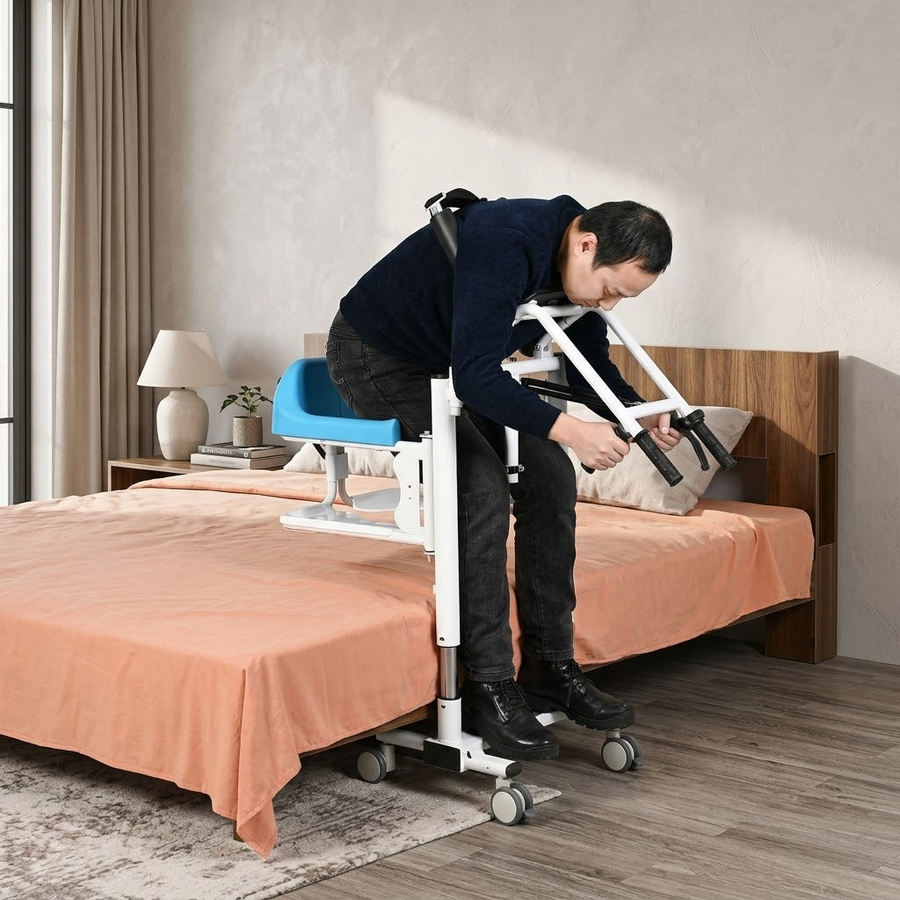 Electric Senior Lift Chair Elderly Care Mobility Patient Transfer Wheelchair - Image 0